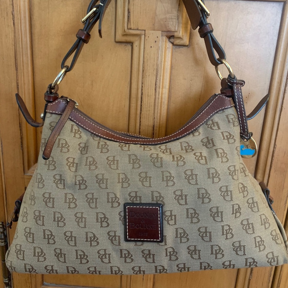 SOLD Dooney & Burke Monogram Handbag